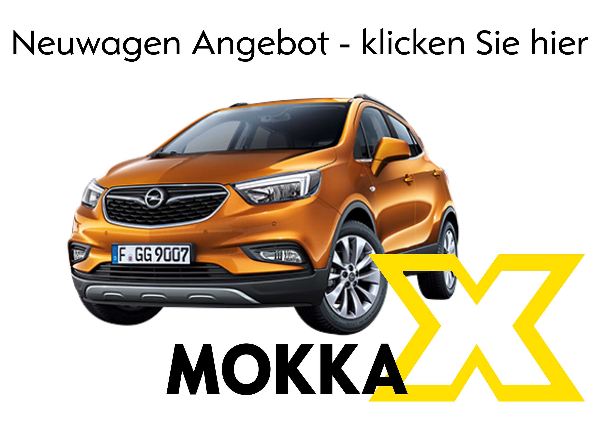 Opel Mokka X Neuwagen - jetzt bestellen im Autohaus Thiede in Schöningen 05352/1853