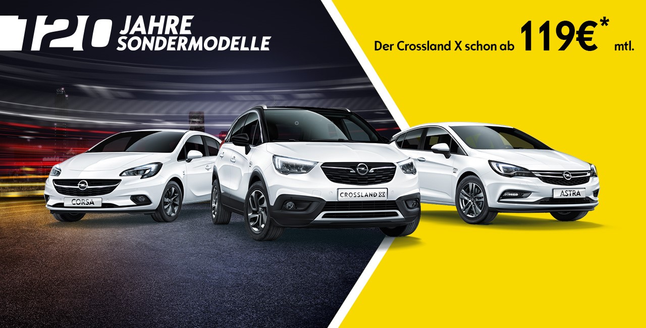 Opel 1 Jahre Sondermodelle Autohaus Thiede Gmbh