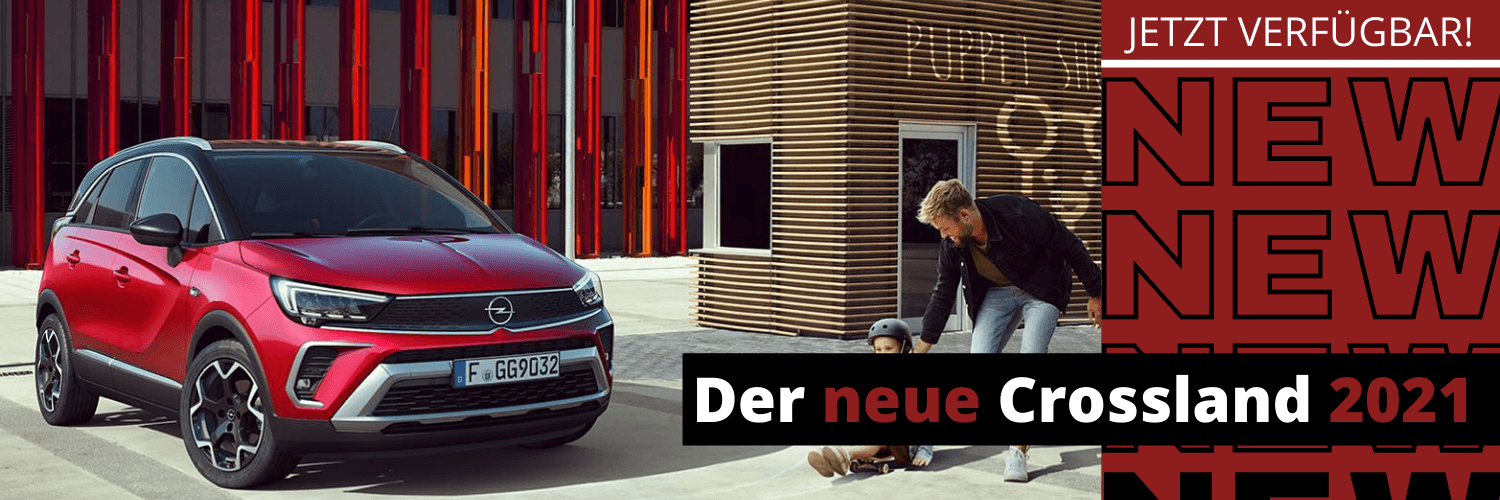 Der neue Crossland Facelift 2021 bei Autohaus Thiede.
